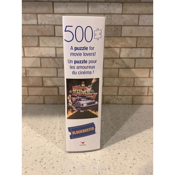 Back to the Future II 2 500 Piece Puzzle in VHS Blockbuster Box Bt - Picture 2 of 4